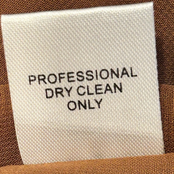 NWT Jade Gather Neck Tie Back Brown Textured‎ Dress - Brown XS - Picture 11 of 12